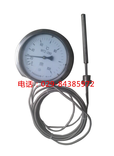 全不锈钢压力式温度计WTZ-280BF