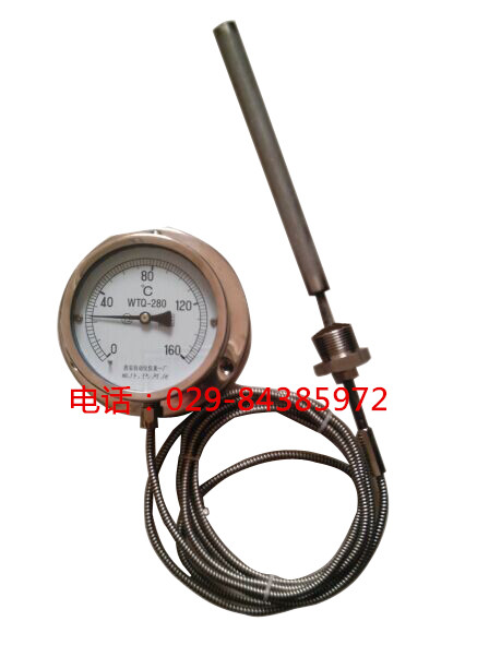  WTQ-280BF 全不锈钢压力式温度计